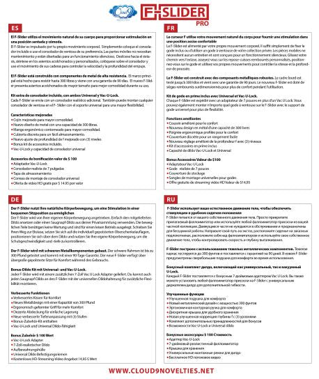 CLOUD 9 F-SLIDER PRO HEAVY DUTY SELF PLEASURING CHAIR COLOR LIGHT DILDO