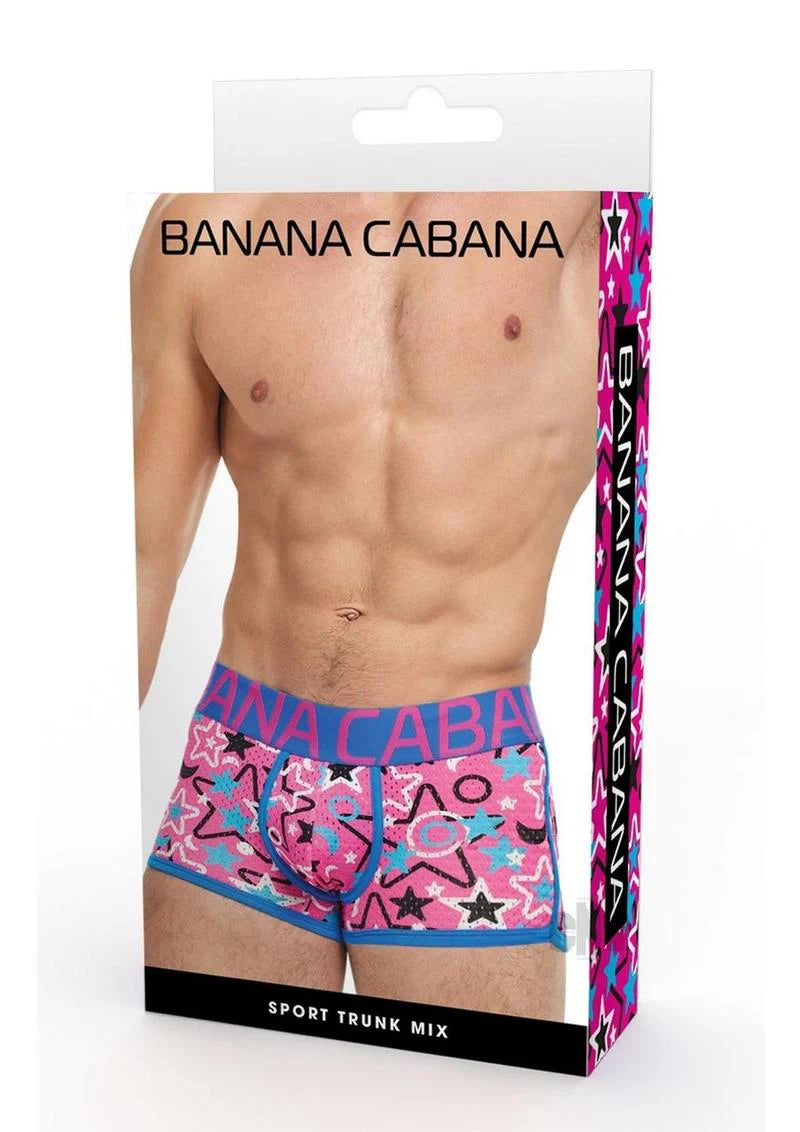 Banana Cabana Shorts Md/lg Purple