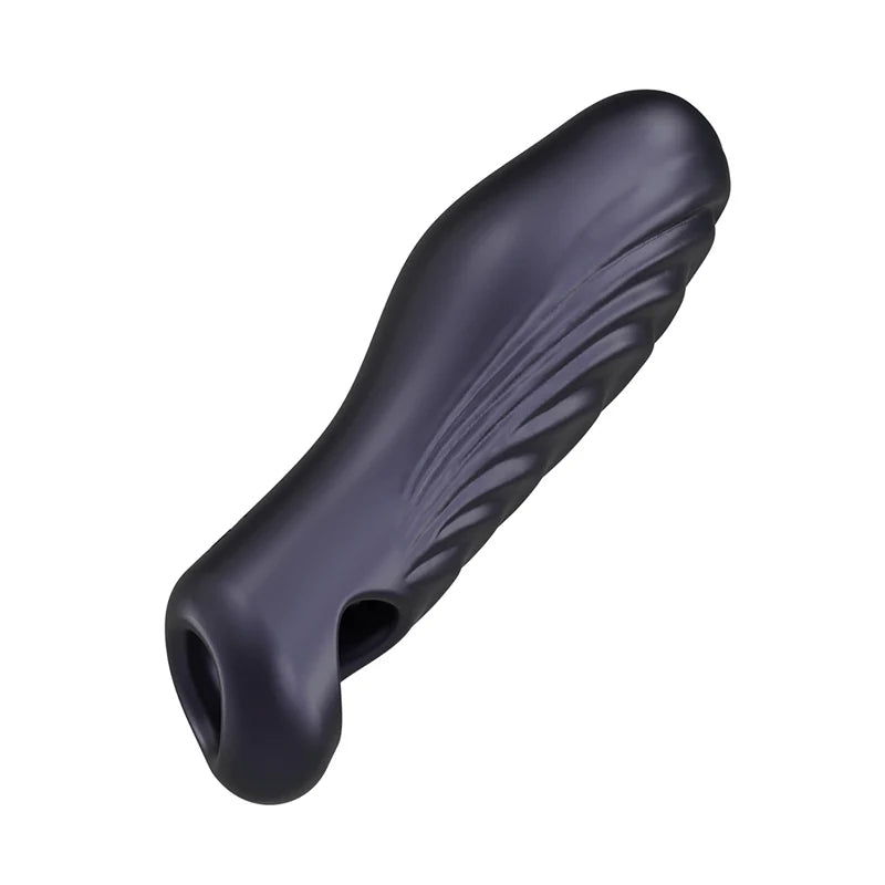 MAN WAN Ryzer Penis Extender and Soft Masturbating Sleeve Black