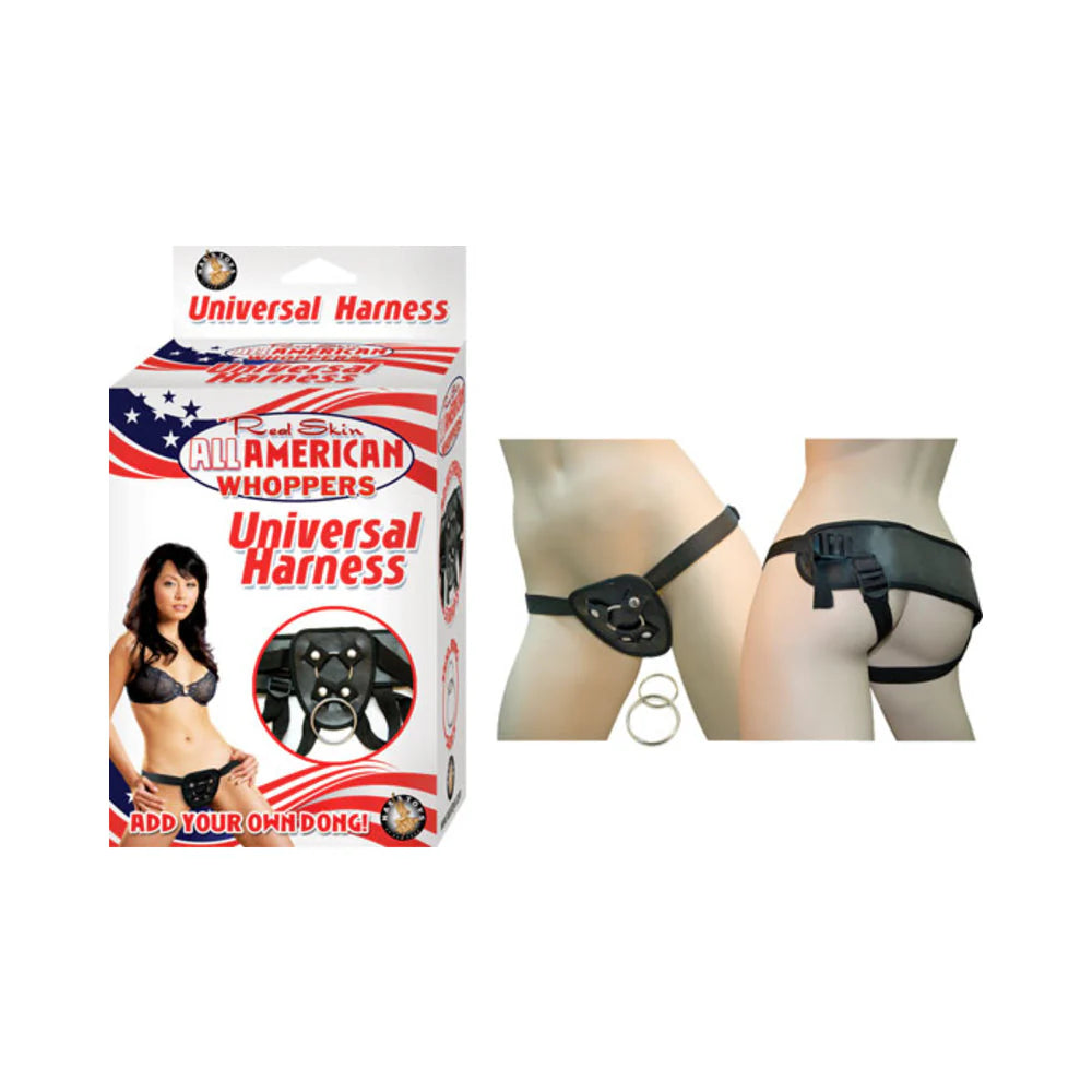 All American Whoppers Universal Harness Black