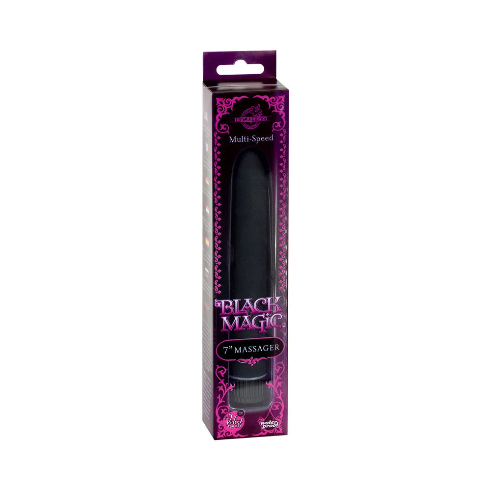 Black Magic Velvet Touch Vibrator Waterproof - Black
