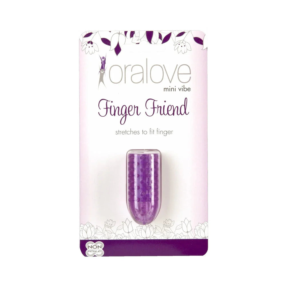 Oralove Finger Friend Purple Vibrator