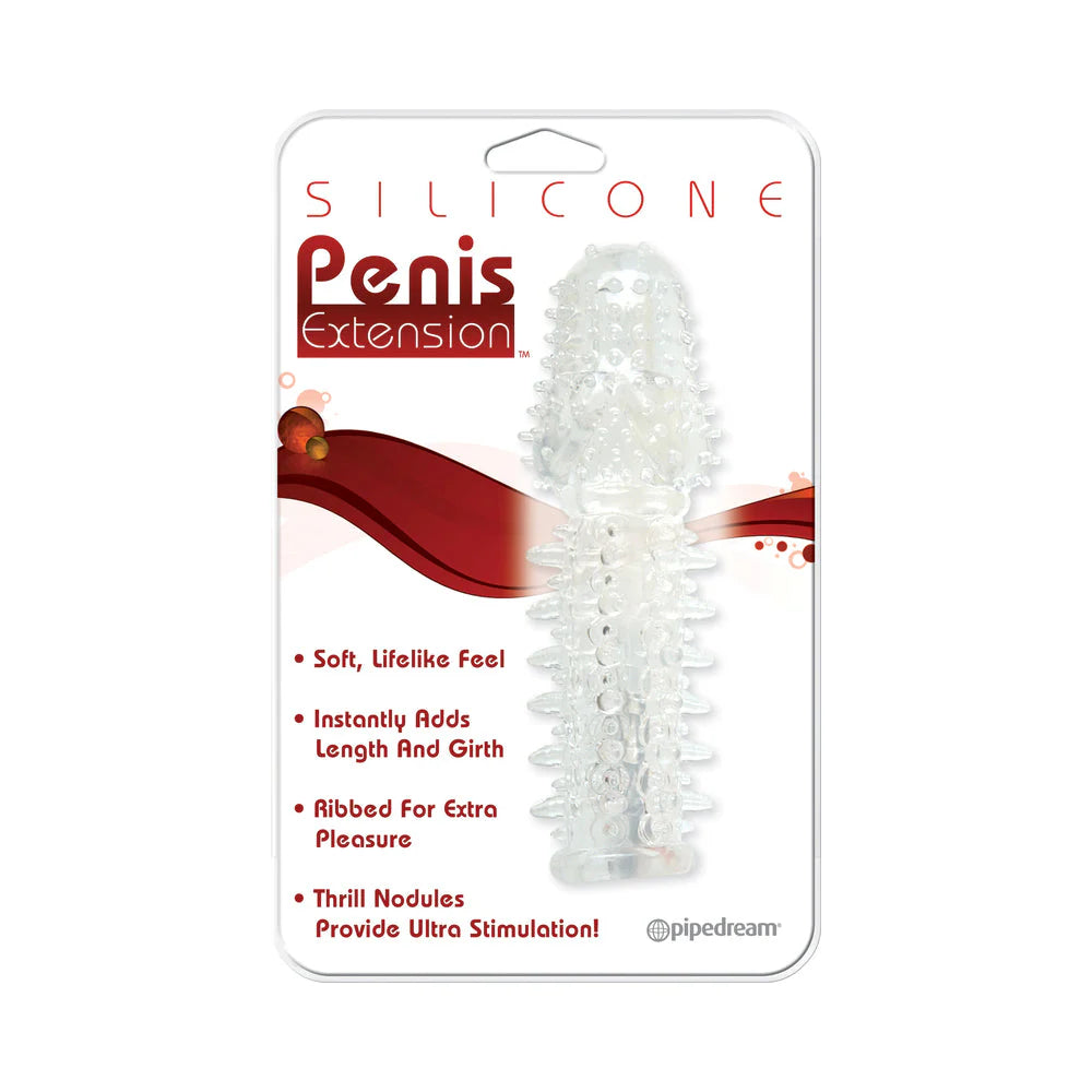 Silicone Penis Extension Clear