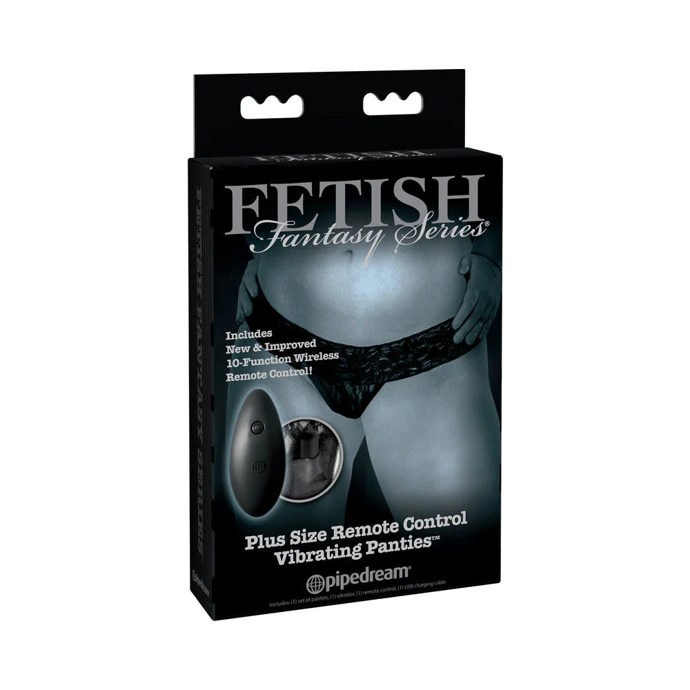 Fetish Fantasy Remote Control Vibrating Panties Plus Size