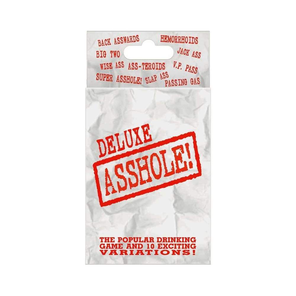 Deluxe Asshole Card Game Poker Size