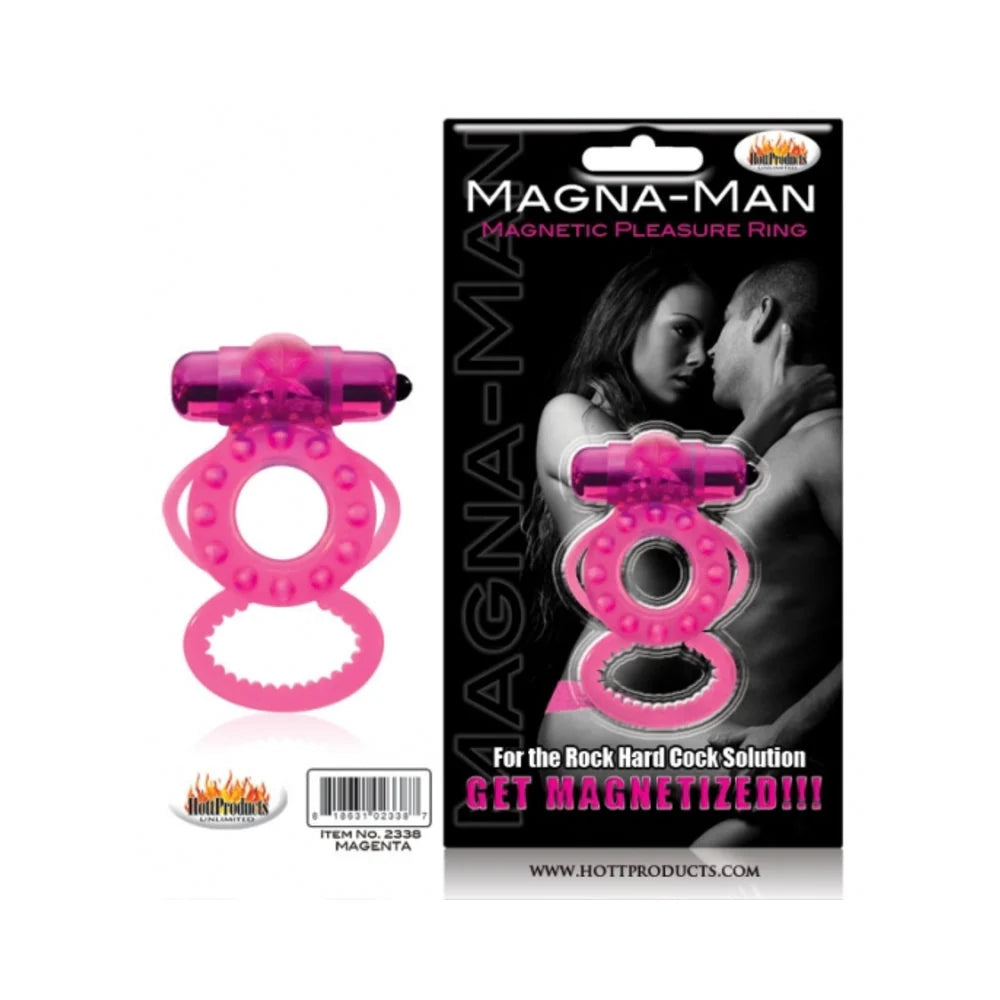 Magna Man Magnetic Ring Magenta
