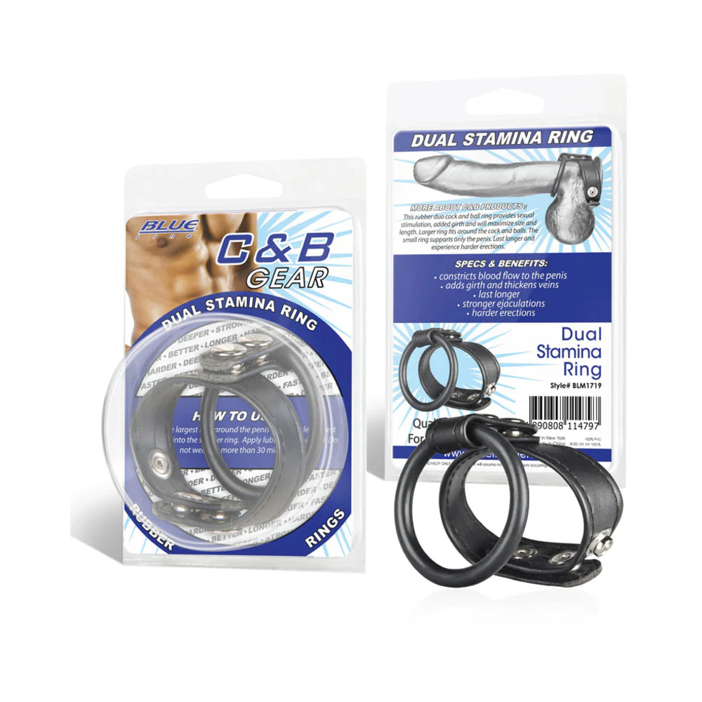 C & B Gear Dual Stamina Ring Black