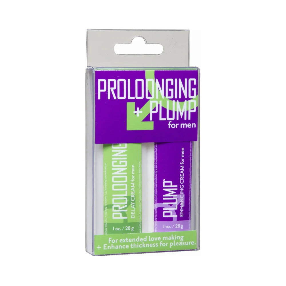 Proloonging + Plump for Men 2 Pack 1oz Bottles