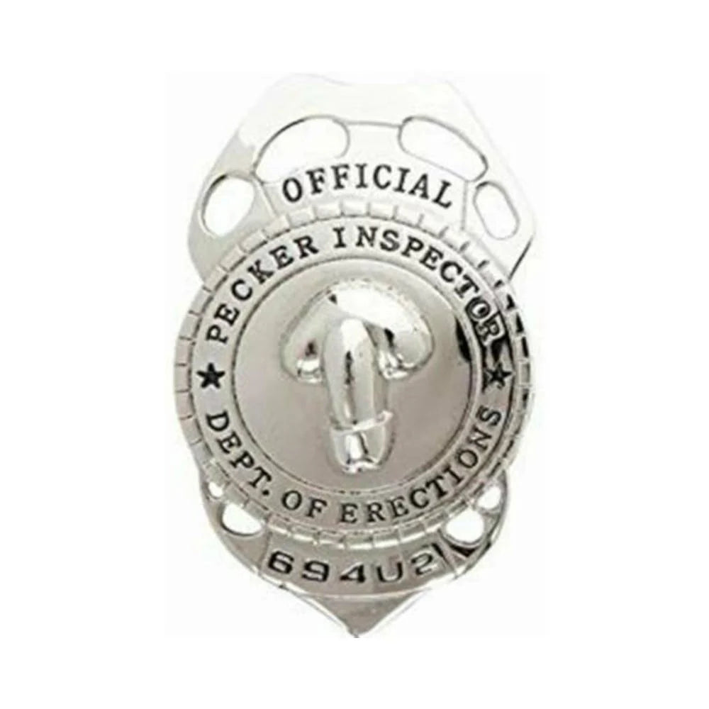 Official Pecker Inspector Badge