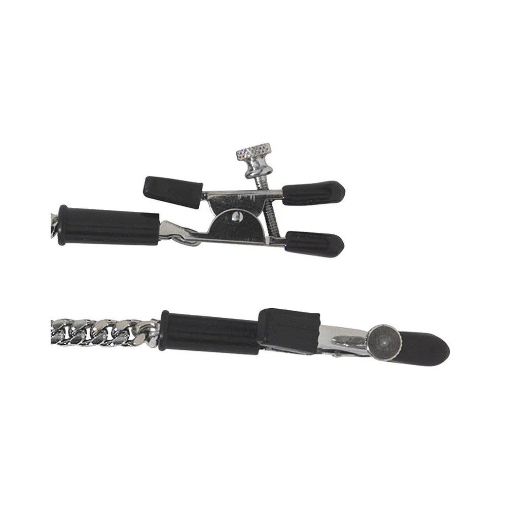 Spartacus Nipple Clamps Rubber Tipped
