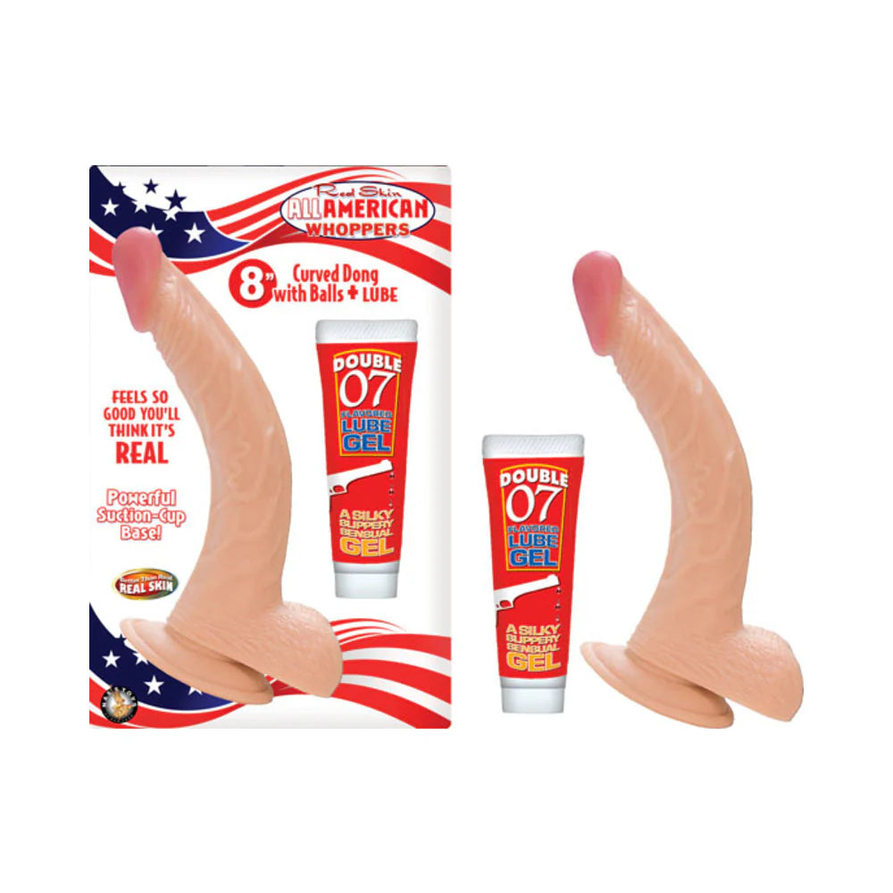 American Whopper 8 inches Curved Dong