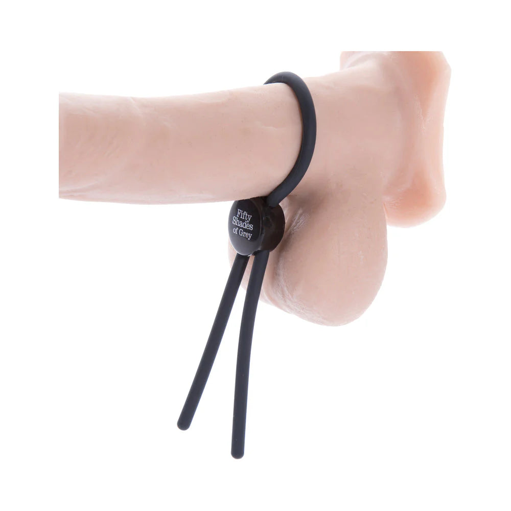 Fifty Shades Of Grey Again And Again Adjustable Love Ring