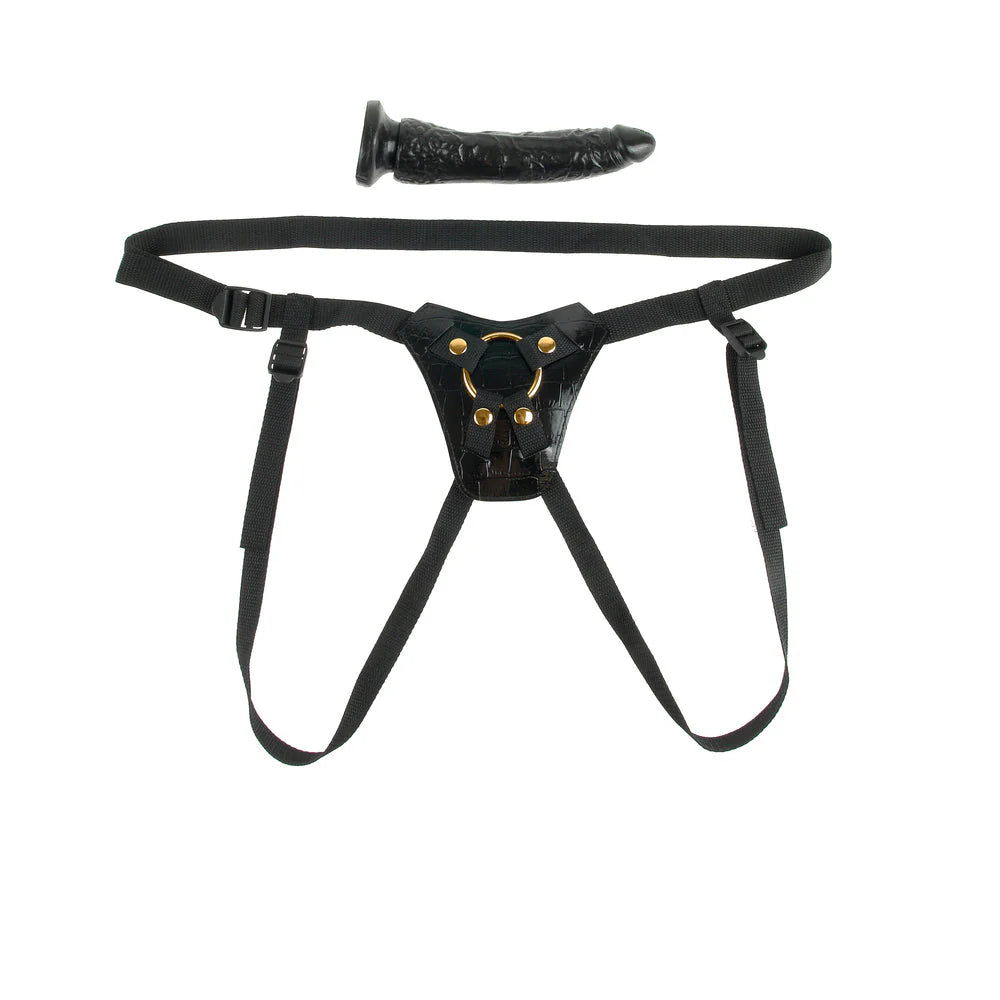 Fetish Fantasy Gold Designer Strap On Black