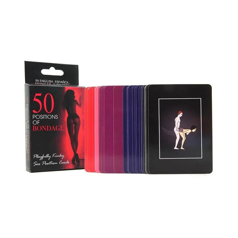 50 Positions Of Bondage Card Game