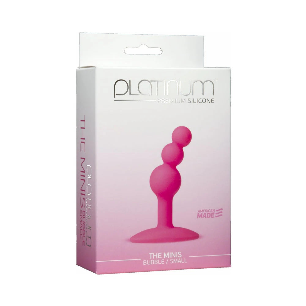 Platinum The Minis Bubble Anal Plug Small
