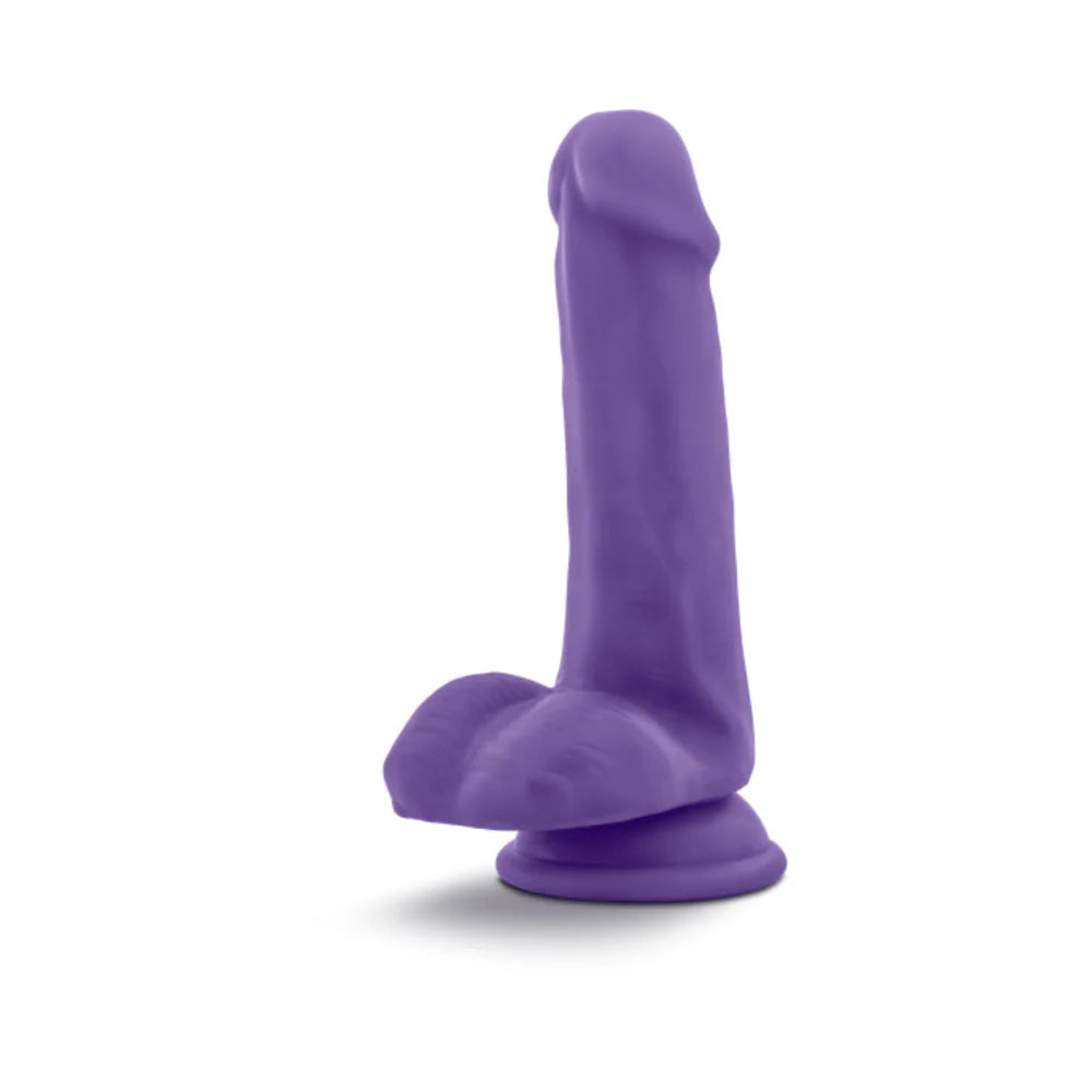 Au Natural Bold Delight 6 inches Dildo Purple