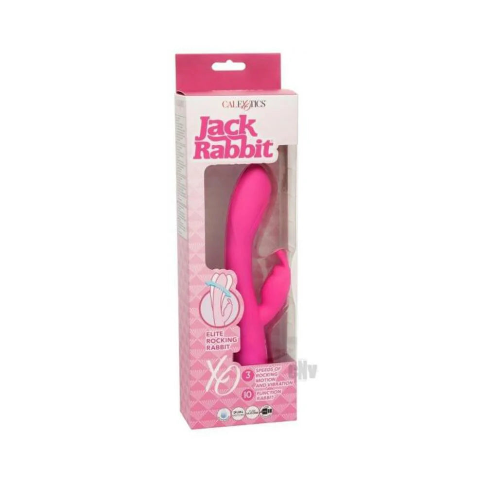 Jack Rabbit Elite Rocking Rabbit Pink