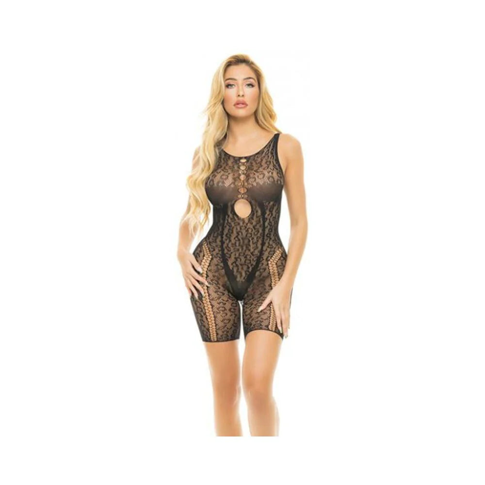 Pink Lipstick Animal Inside Body Suit O/s