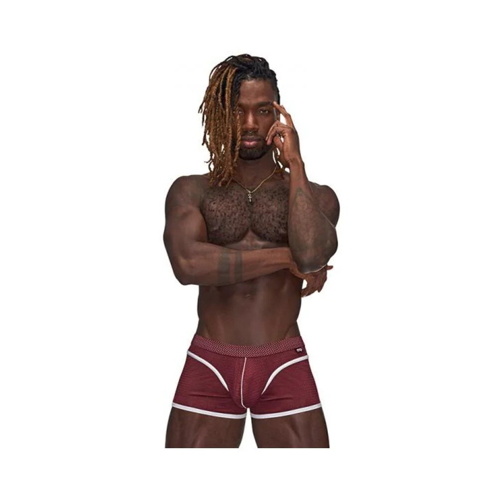 Mp Sport Mesh Sport Mini Short Burgundy L