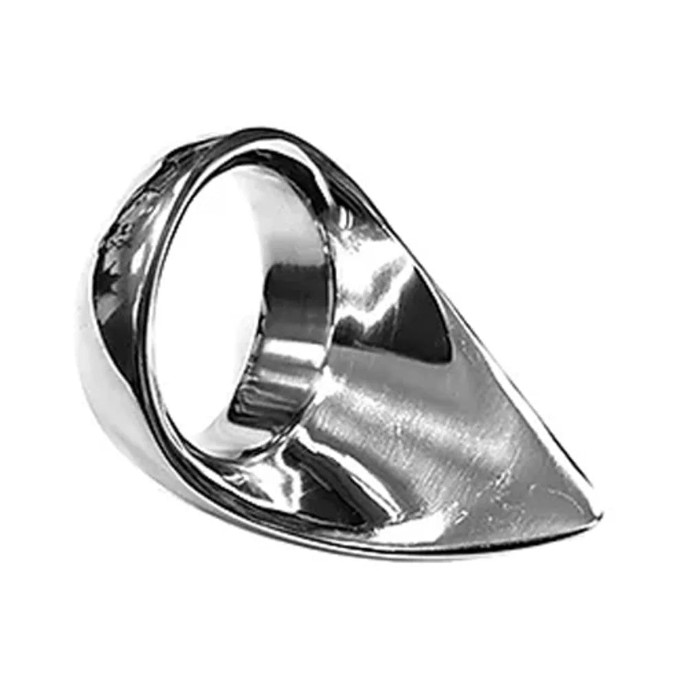 Stainless Steel Stainless Steel Tear Drop Cock Ring (45mm) In Clamshell