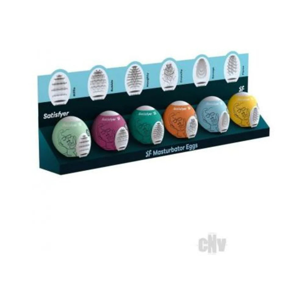 Satisfyer Masturbator Egg 6pk Set