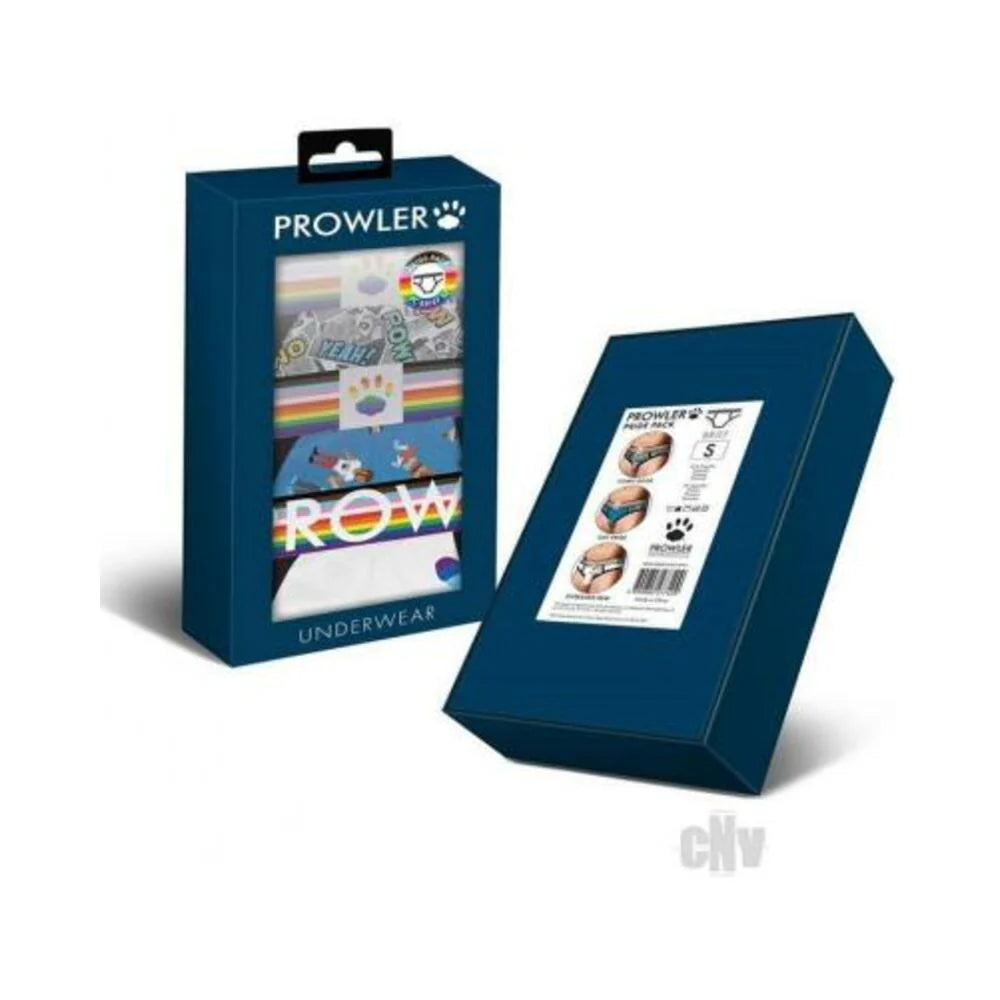 Prowler Pride Brief Coll 3pk Sm