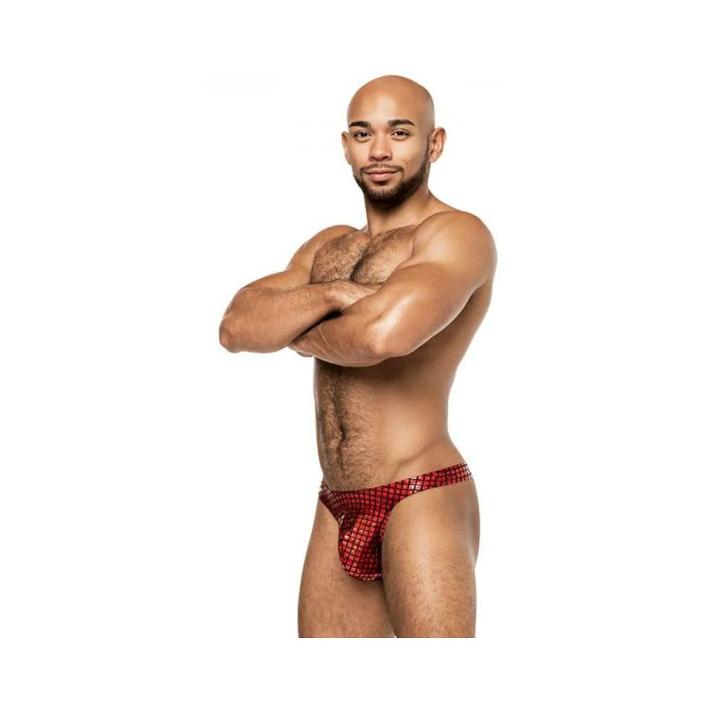 Disco Desire Bong Thong Red S/m