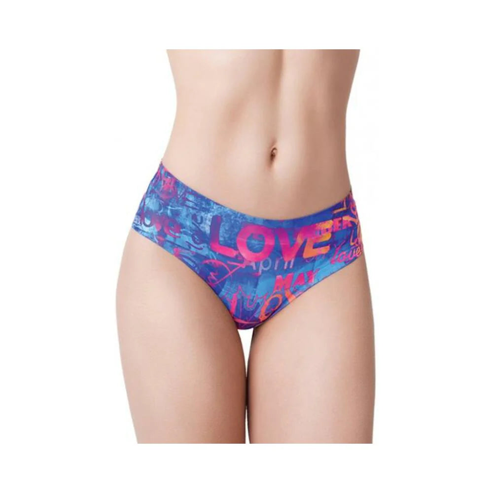 =mememe Love Graffiti Printed Slip Sm