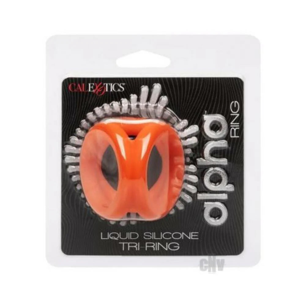 Alpha Liquid Silicone Tri Ring Orn