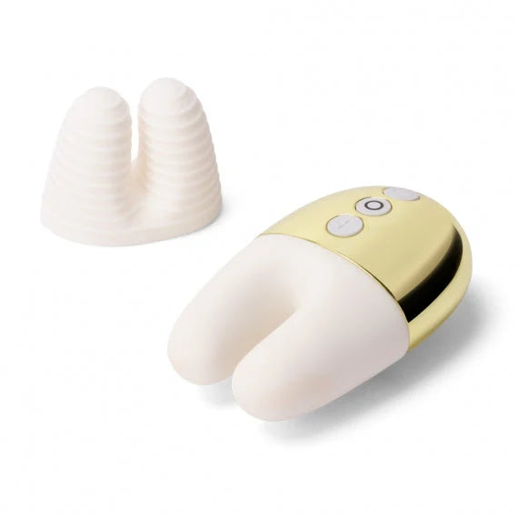 Le Wand Double Vibe White Gold