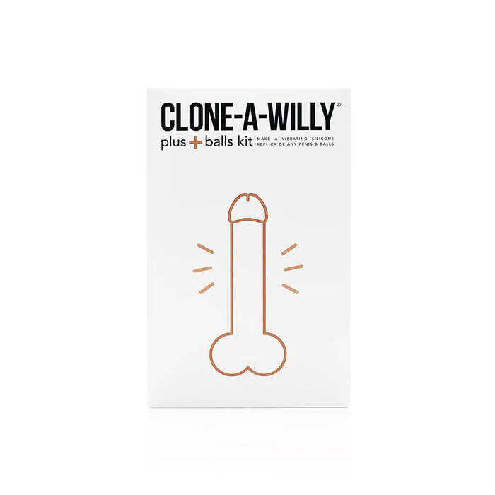 Clone-A-Willy Plus With Balls Medium Skin Tone