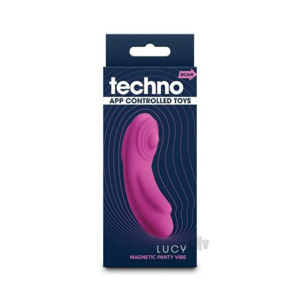 Techno Lucy App-controlled Panty Vibe With Magnet Magenta
