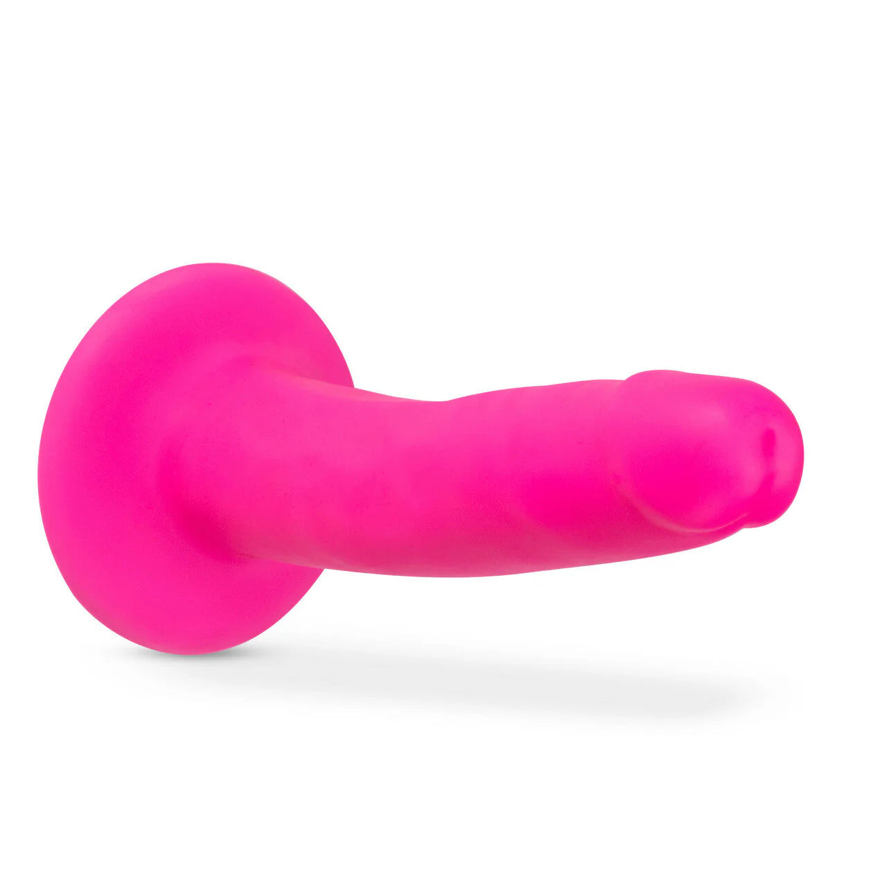 Neo Elite - 6-inch Silicone Dual-density Cock - Neon Pink