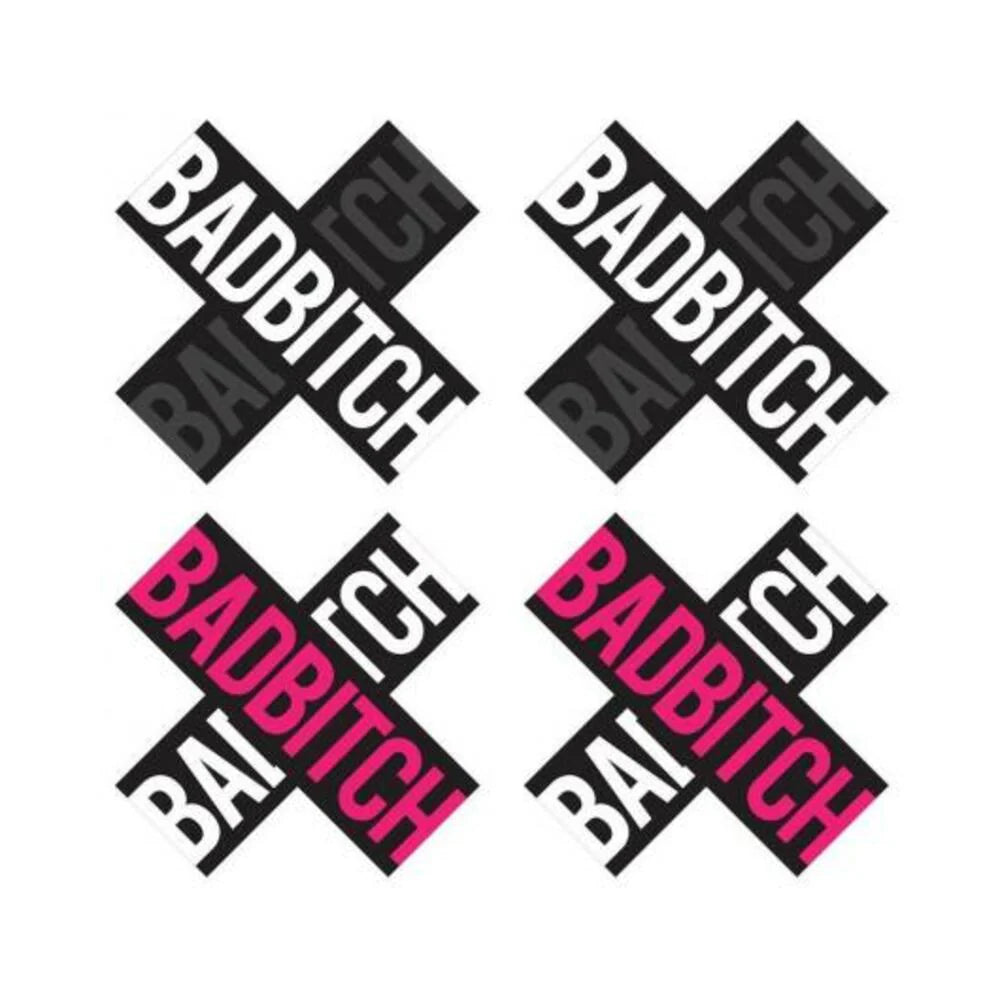 Peekaboo Bad Bitch X Blk/red