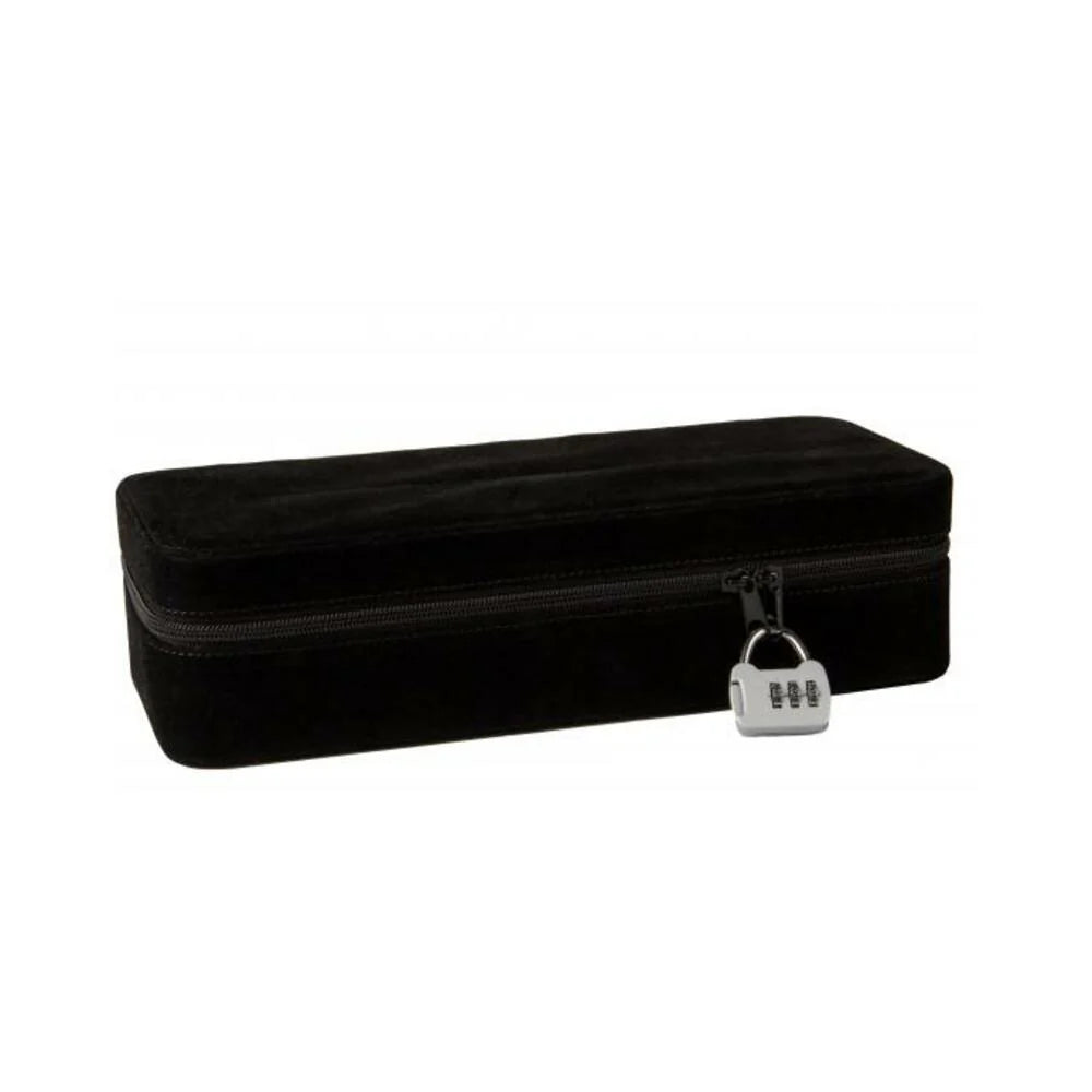 Love To Love Secret Black Velvet Lock Box