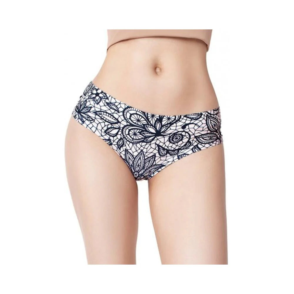 =mememe Lace Total Printed Slip Md