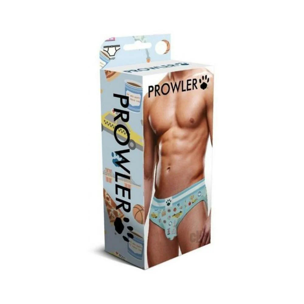 Prowler Nyc Brief Sm Blu/wht