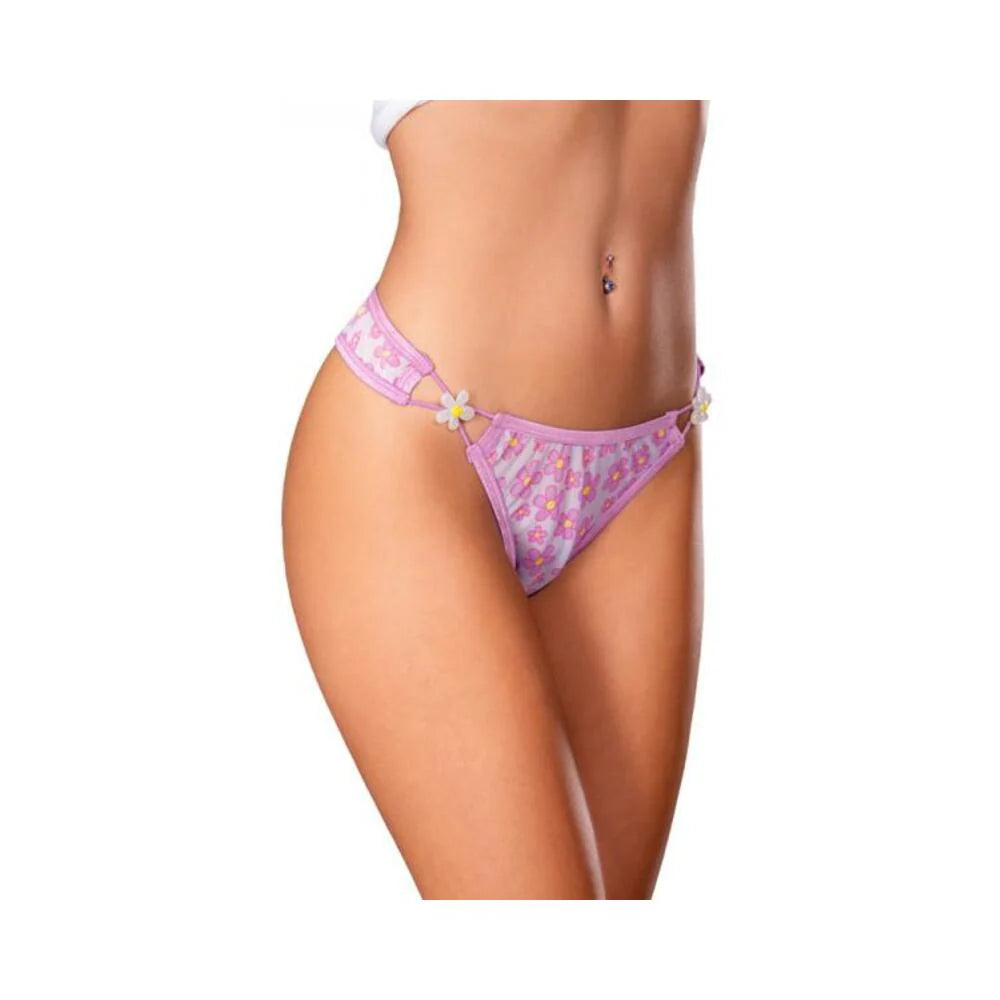 Magic Silk Daisy Tanga Daisy Print L/xl