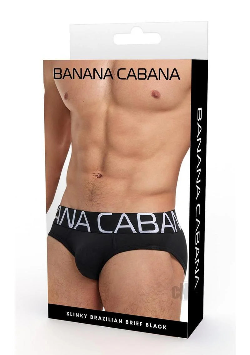 Banana Cabana Bikini L/xl Black