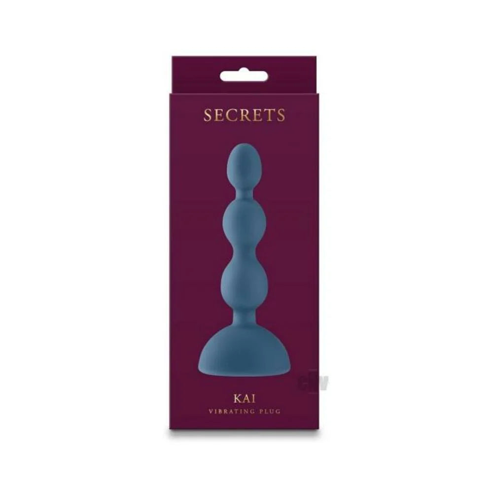 Secrets Kai Vibrating Anal Plug Dark Teal