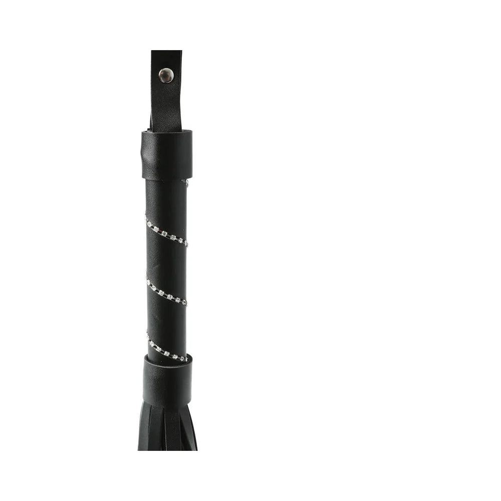 Jeweled Flogger (black)