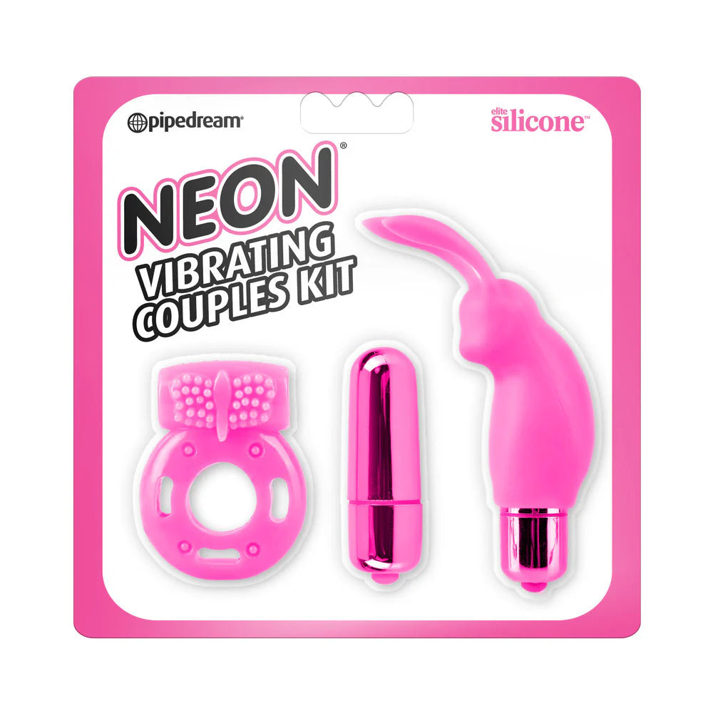 Neon Vibrating Couples Kit