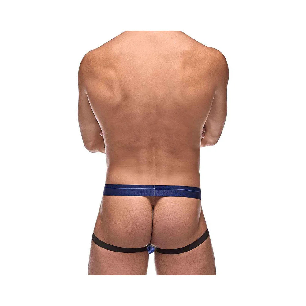 MP Diamond Mesh Jock Ring Nav SM