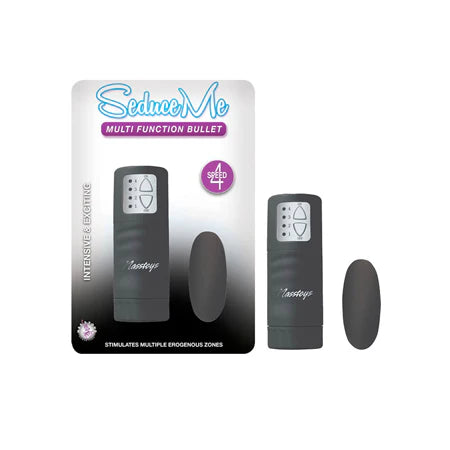 Seduce Me Multi Function Bullet Black