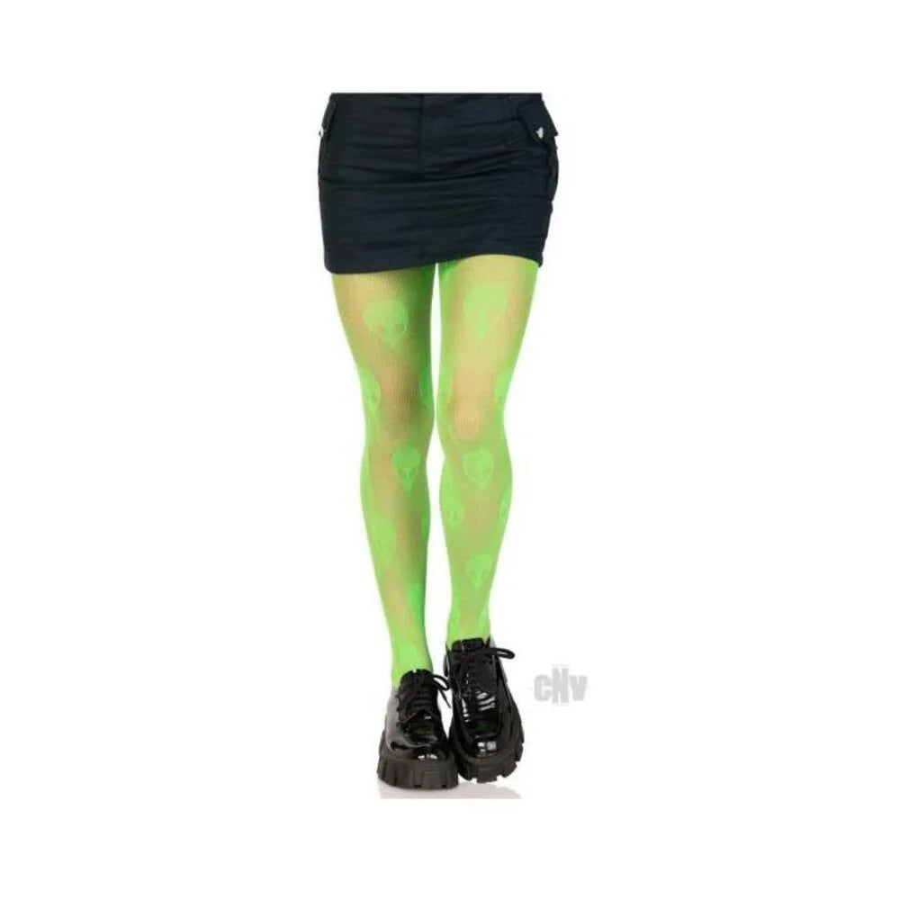 Alien Net Tights Os Green