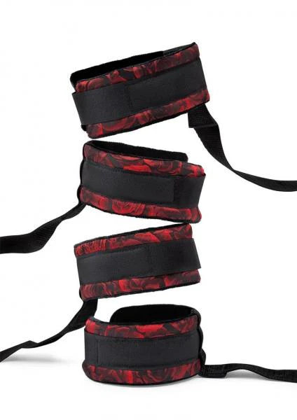 Rosegasm Bed Restraint Kit W/ Blindfold