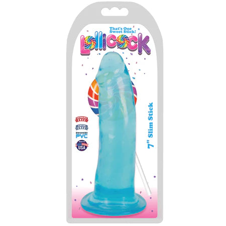 Curve Novelties Lollicock 7 Slim Stick - Berry Ice