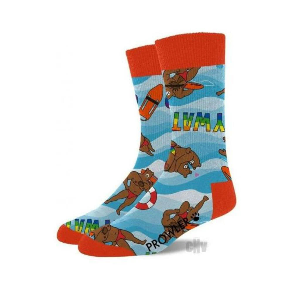 Prowler Gaywatch Socks Blu/orng