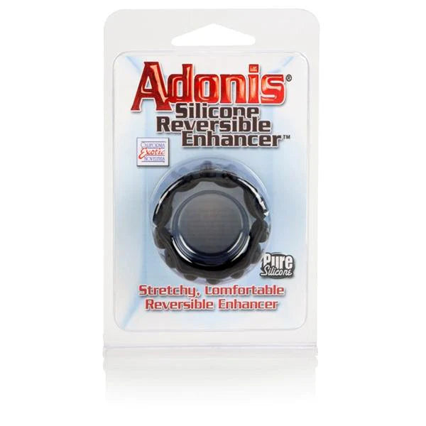 Adonis Silicone Reversible Enhancer Cockring Black