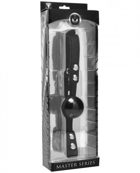 Premium Hush Silicone Comfort Ball Gag Black